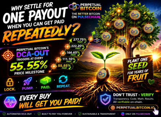 Perpetual Bitcoin seed